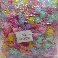 مهره آبرنگی شفاف مدل شکلات بسته نیم کیلویی
