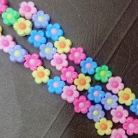 مهره آبرنگی برجسته مدل گل سایز کوچک