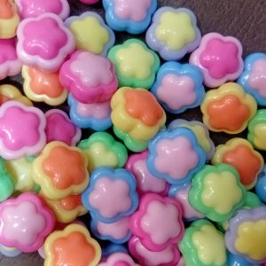 مهره آبرنگی برجسته مدل گل