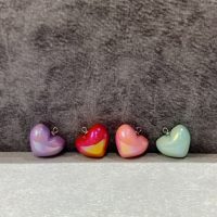 پلاک آویزدار طرح قلب