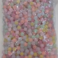 مهره پاستیلی گرد مات بسته نیم کیلویی